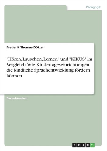 Dtzer hren lauschen lernen - hren,
